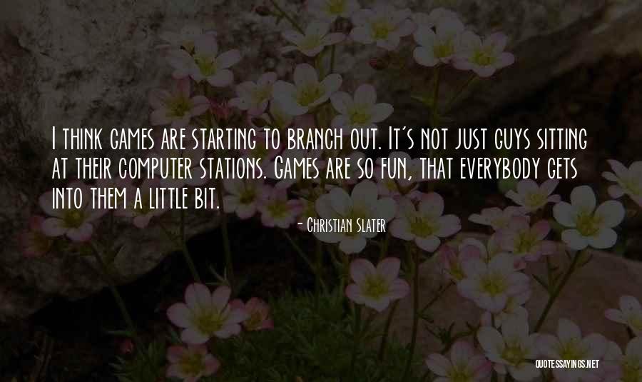 Computer Games Quotes By Christian Slater Computer Games Quotes By Christian Slater
