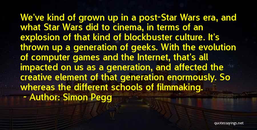 Computer Games Quotes By Simon Pegg