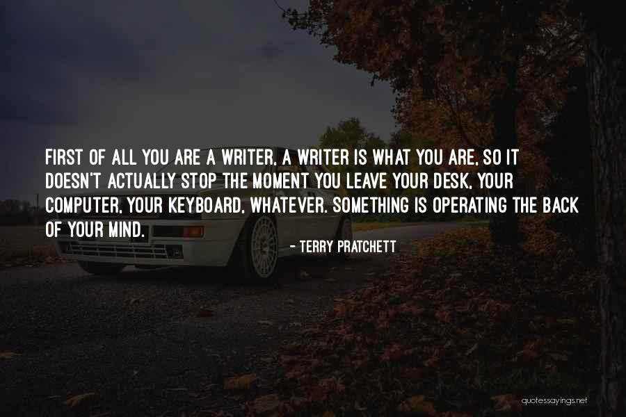 Computer Keyboards Quotes By Terry Pratchett