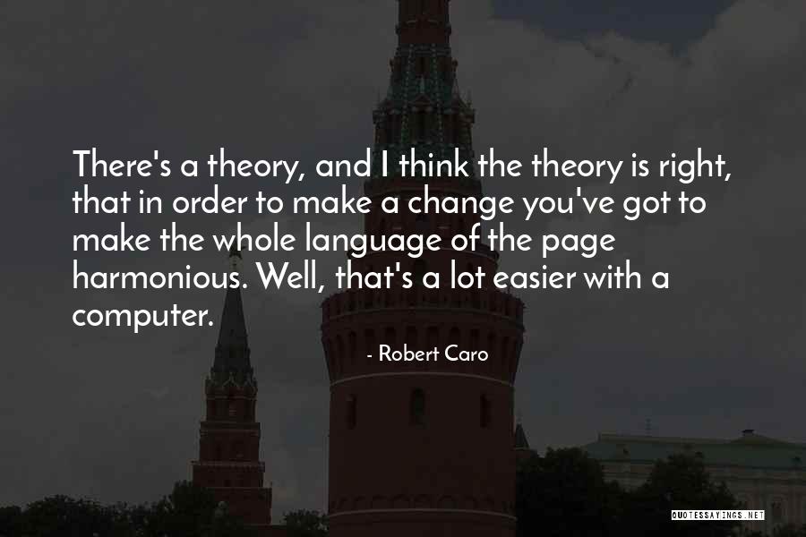 Computer Language Quotes By Robert Caro Computer Language Quotes By Robert Caro