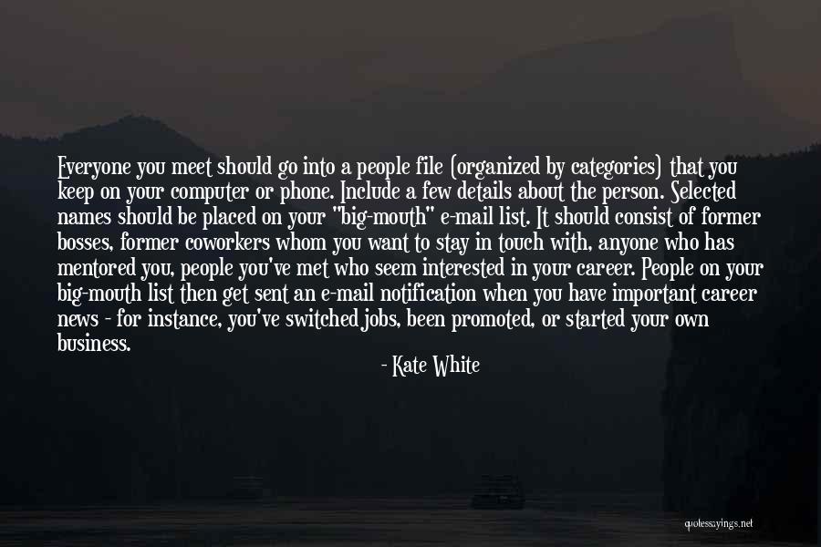 Computer Networking Quotes By Kate White Computer Networking Quotes By Kate White