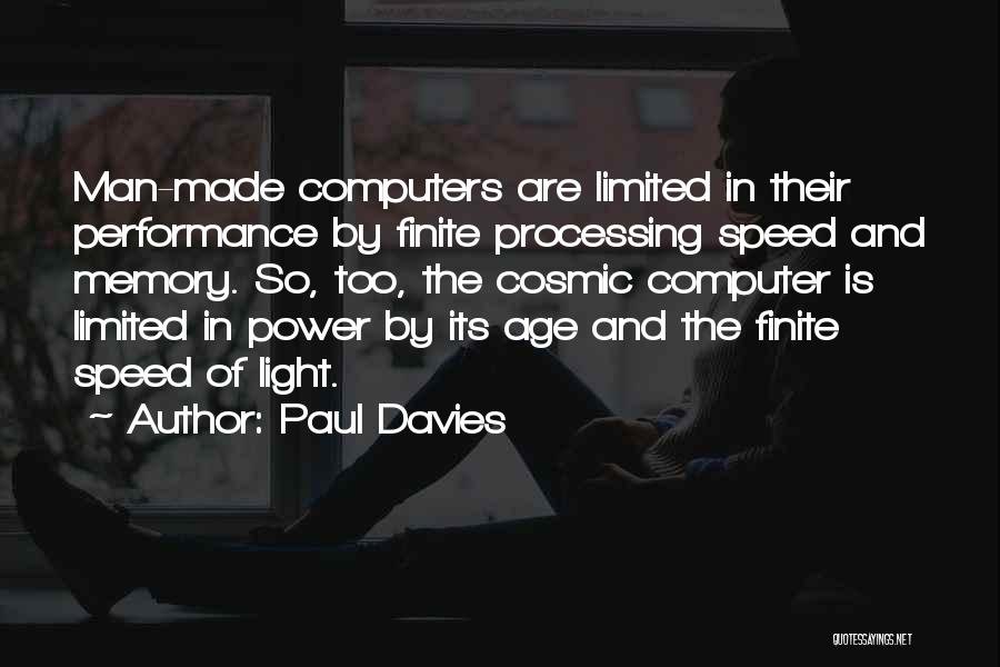 Computer Processing Quotes By Paul Davies