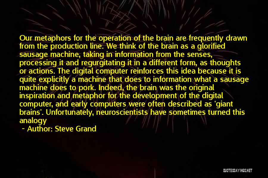 Computer Processing Quotes By Steve Grand