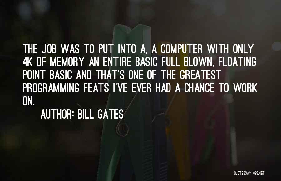 Computer Programming Quotes By Bill Gates