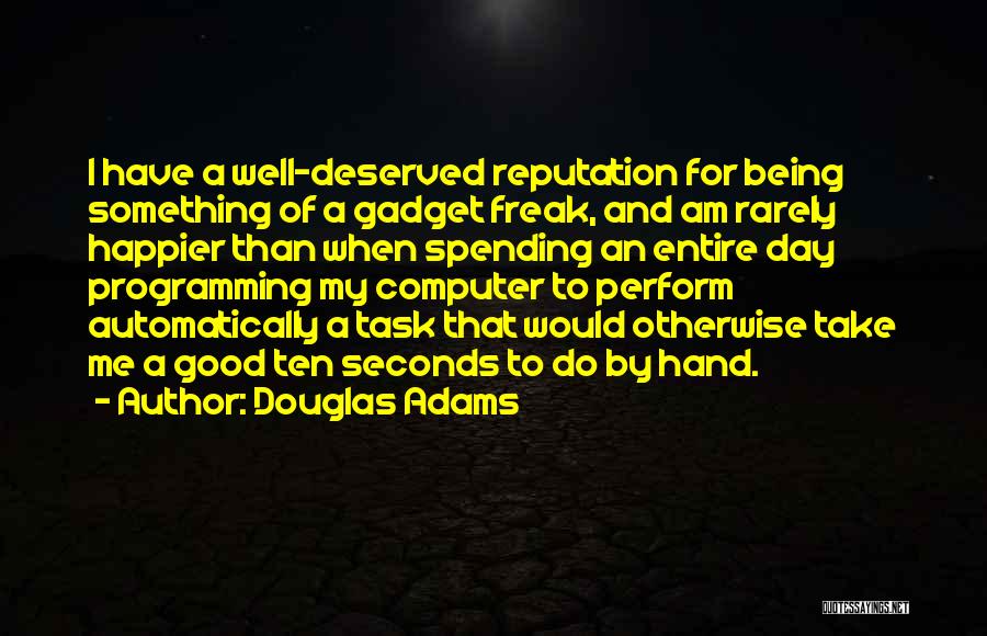 Computer Programming Quotes By Douglas Adams