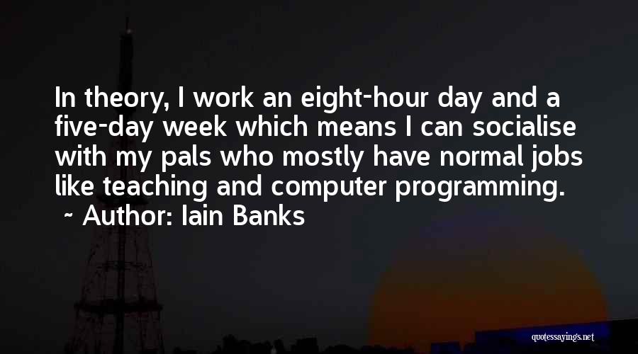 Computer Programming Quotes By Iain Banks