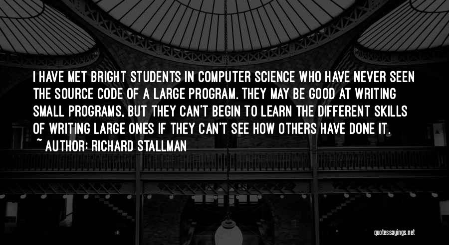 Computer Programs Quotes By Richard Stallman