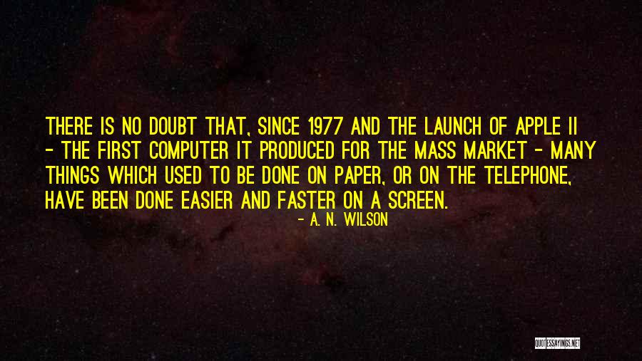 Computer Screen Quotes By A. N. Wilson Computer Screen Quotes By A. N. Wilson