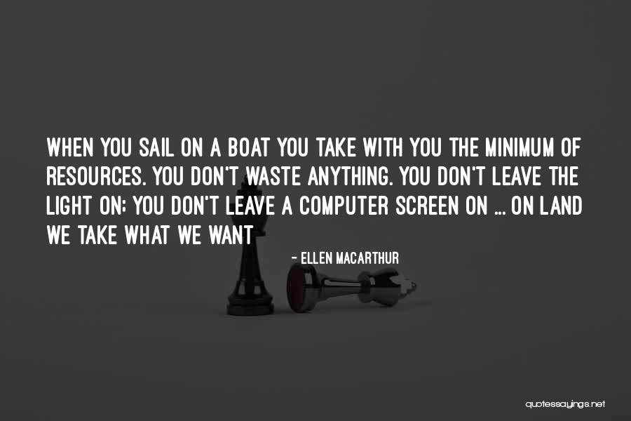 Computer Screen Quotes By Ellen MacArthur Computer Screen Quotes By Ellen MacArthur