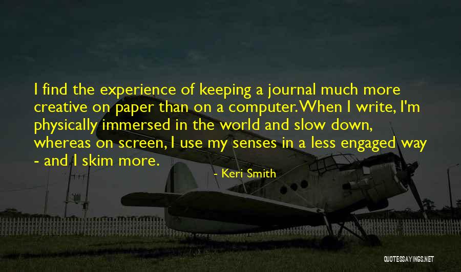 Computer Screen Quotes By Keri Smith Computer Screen Quotes By Keri Smith