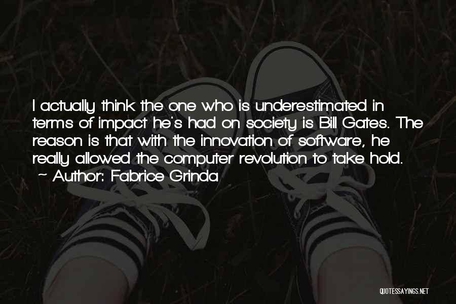 Computer Software Quotes By Fabrice Grinda