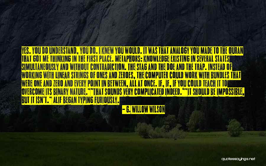 Computer Systems Quotes By G. Willow Wilson Computer Systems Quotes By G. Willow Wilson