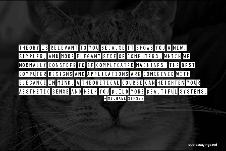 Computer Systems Quotes By Michael Sipser Computer Systems Quotes By Michael Sipser