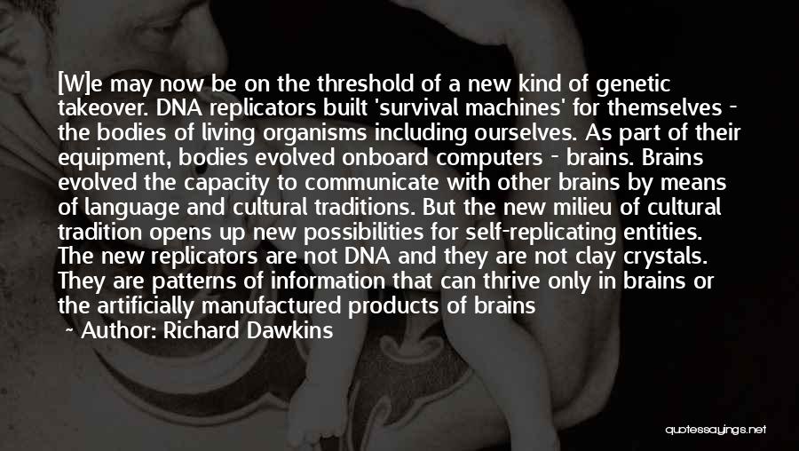 Computers And Books Quotes By Richard Dawkins