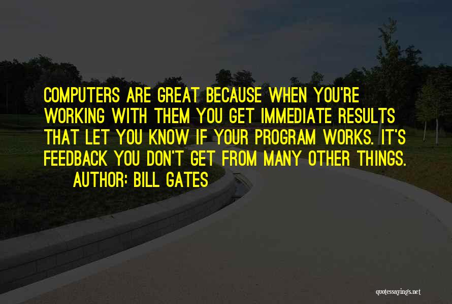 Computers By Bill Gates Quotes By Bill Gates