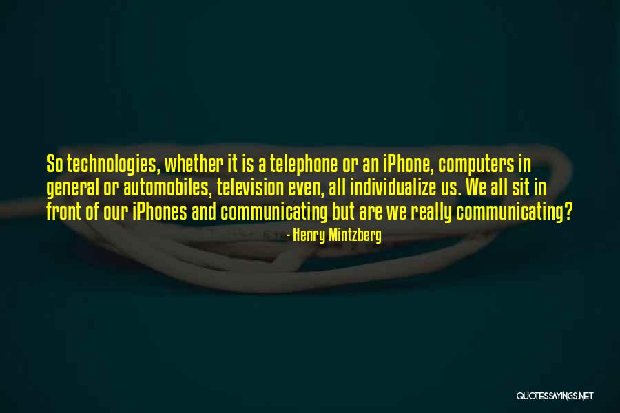 Computers Quotes By Henry Mintzberg