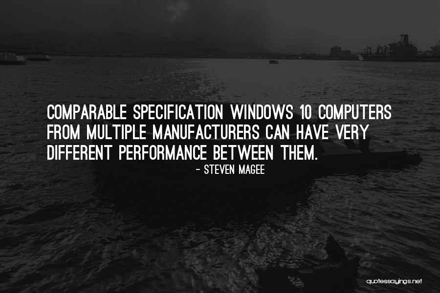 Computers Quotes By Steven Magee