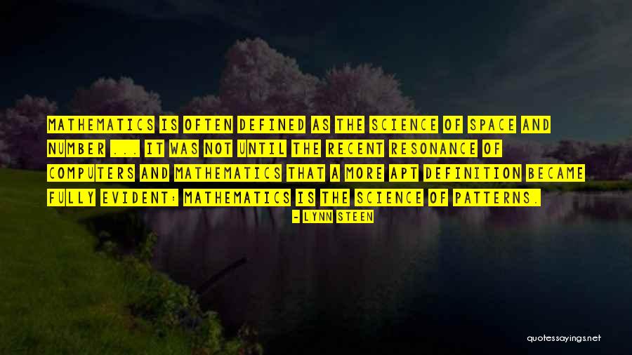 Computers & Science Quotes By Lynn Steen Computers & Science Quotes By Lynn Steen