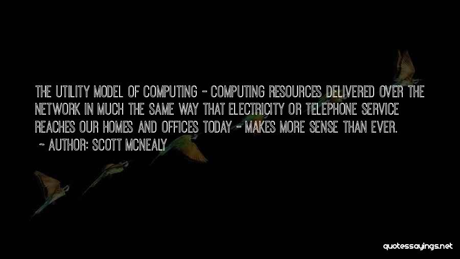 Computing Quotes By Scott McNealy