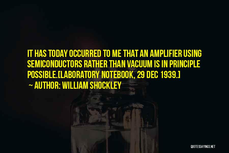 Computing Quotes By William Shockley