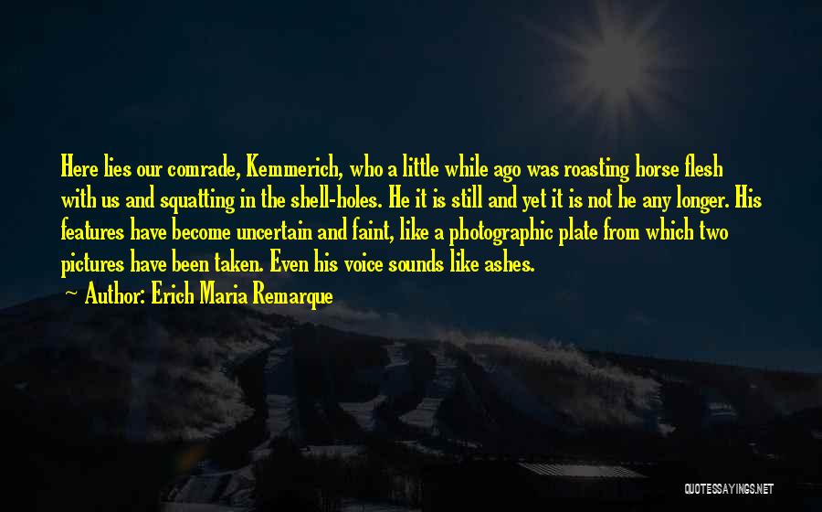 Comrade Quotes By Erich Maria Remarque