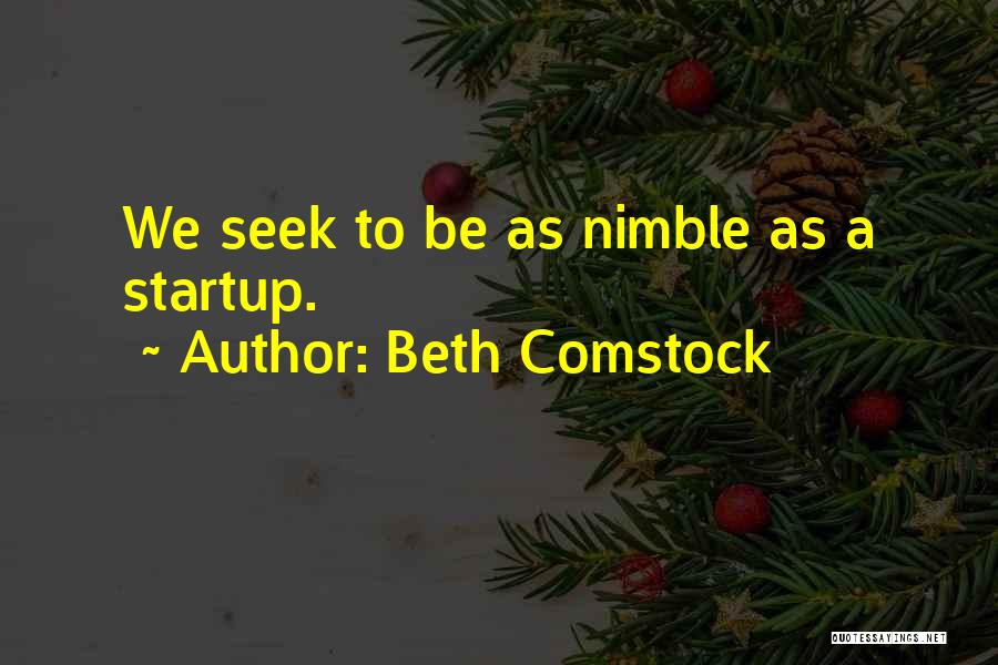 Comstock Quotes By Beth Comstock