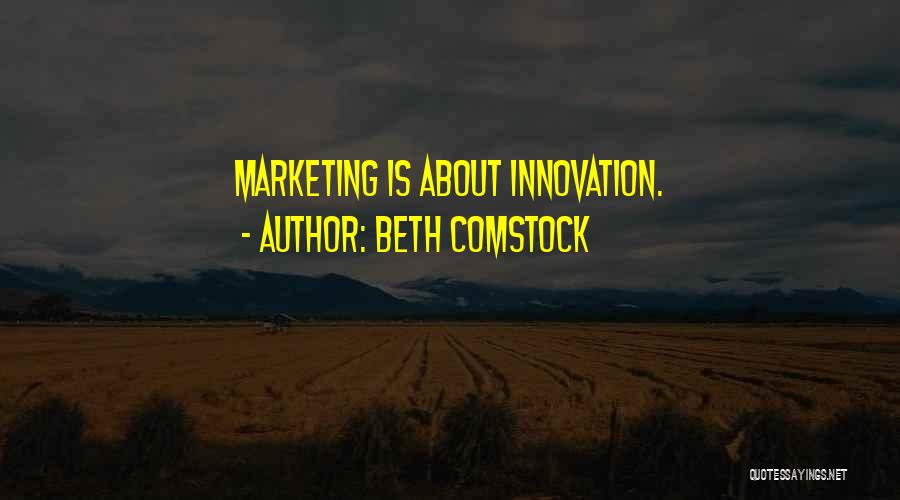 Comstock Quotes By Beth Comstock