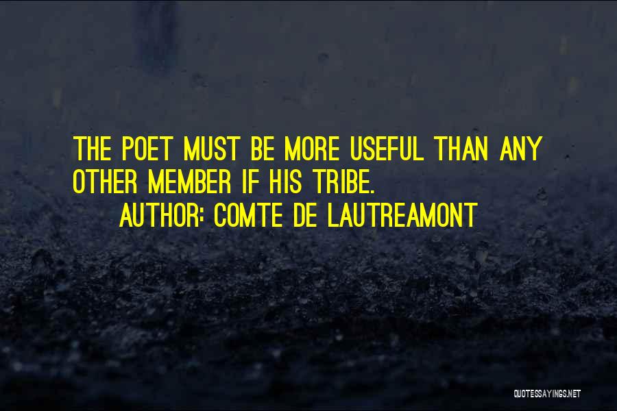 Comte De Lautreamont Quotes 1459585