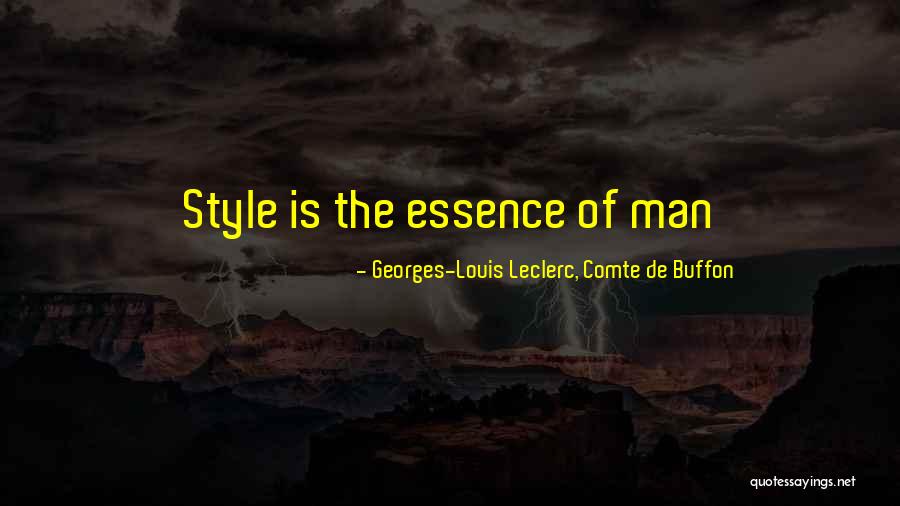 Comte Quotes By Georges-Louis Leclerc, Comte De Buffon