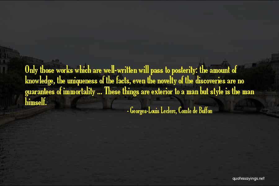 Comte Quotes By Georges-Louis Leclerc, Comte De Buffon Comte Quotes By Georges-Louis Leclerc, Comte De Buffon