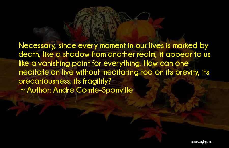 Comte-sponville Quotes By Andre Comte-Sponville