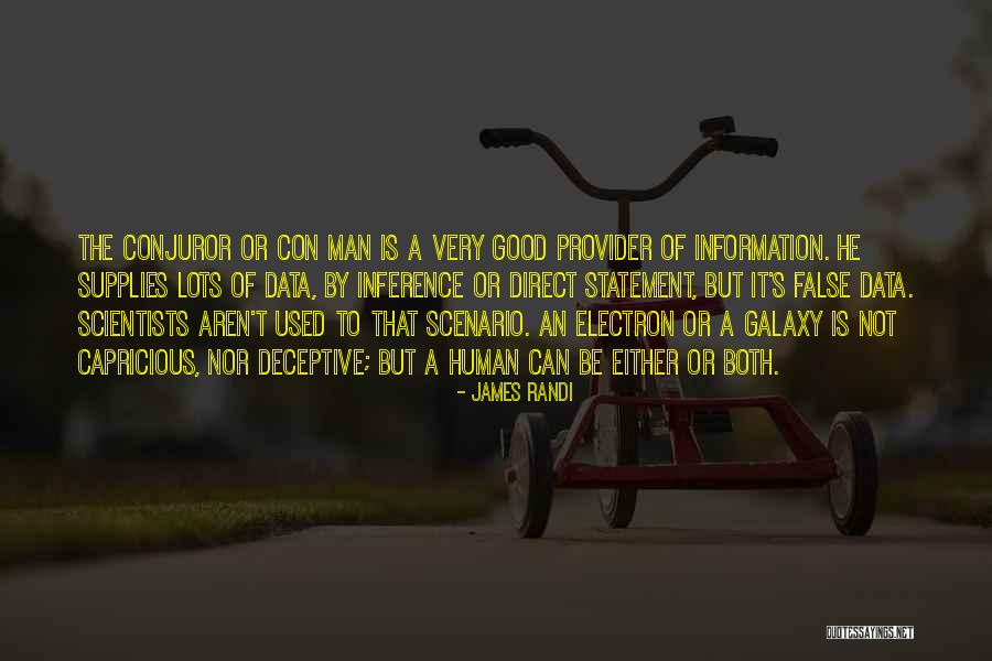Con Man Quotes By James Randi Con Man Quotes By James Randi