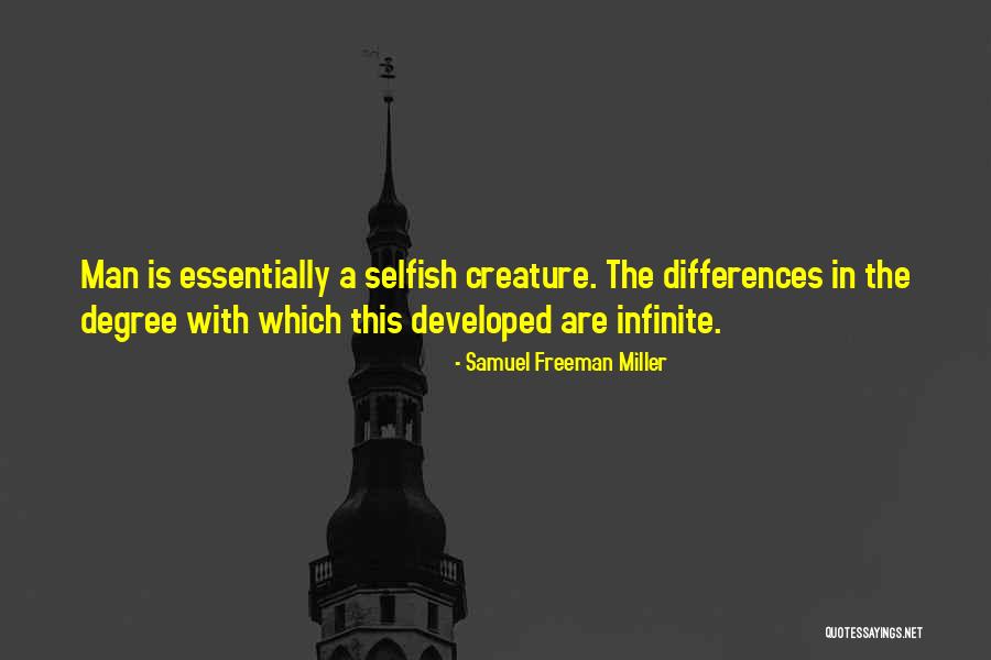 Conative Function Quotes By Samuel Freeman Miller Conative Function Quotes By Samuel Freeman Miller