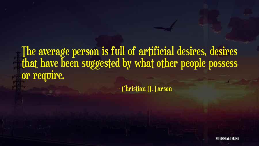 Concast Quotes By Christian D. Larson Concast Quotes By Christian D. Larson