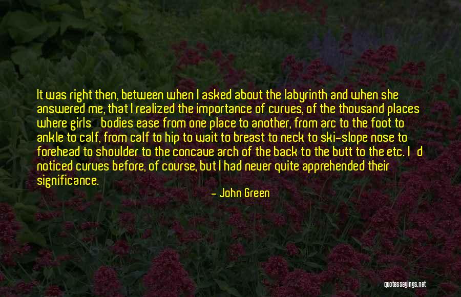 Concave Quotes By John Green