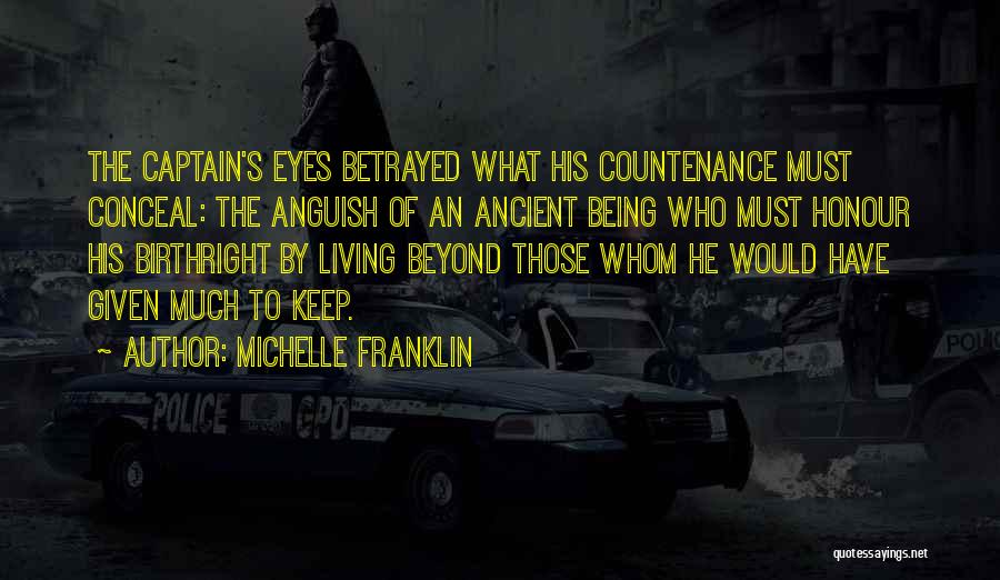 Conceal Love Quotes By Michelle Franklin