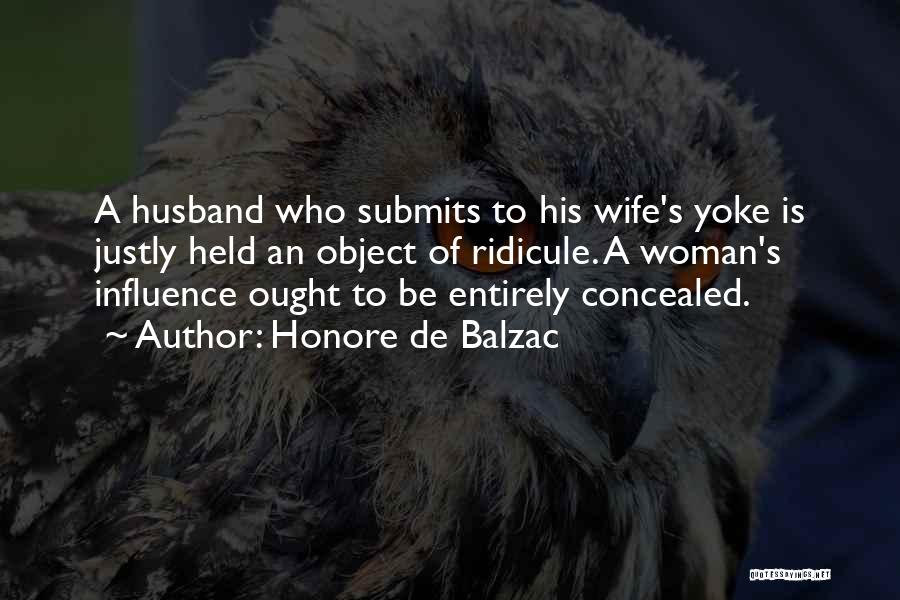 Concealed Quotes By Honore De Balzac