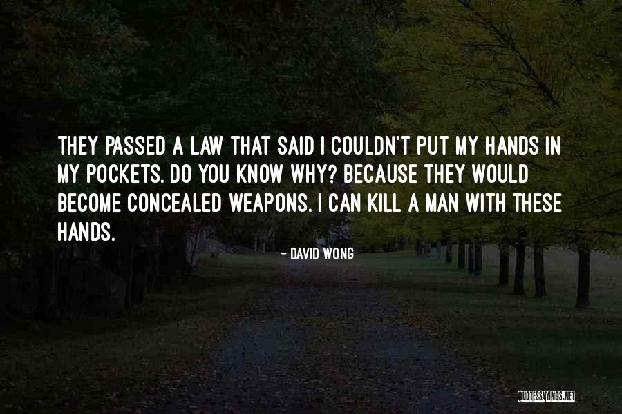 Concealed Weapons Quotes By David Wong Concealed Weapons Quotes By David Wong