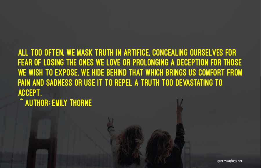 Concealing Love Quotes By Emily Thorne