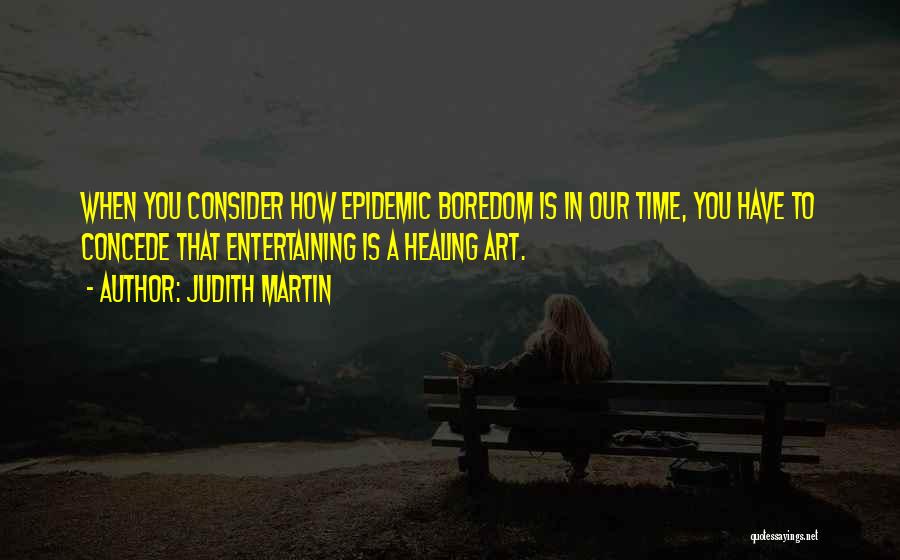 Concede Quotes By Judith Martin