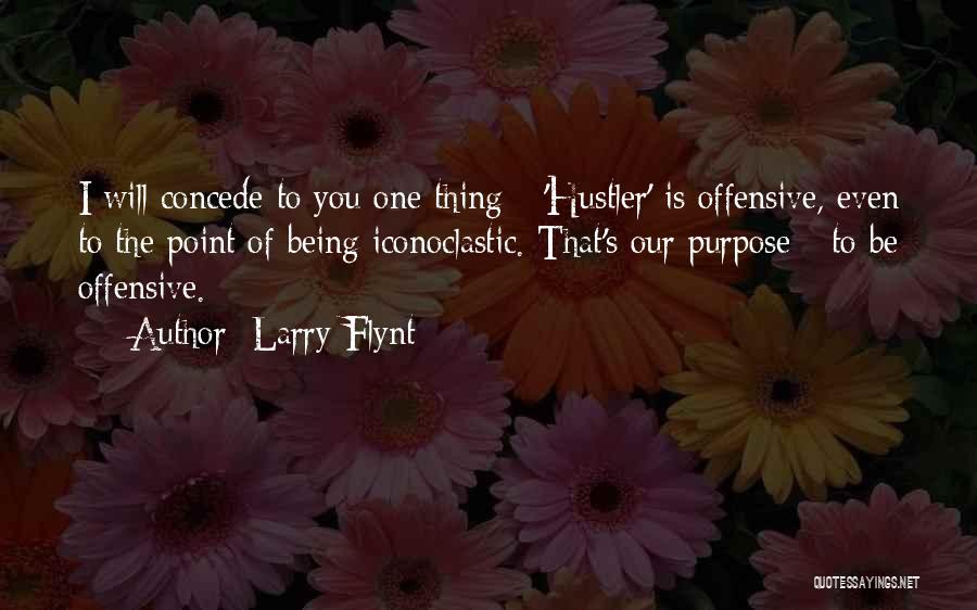 Concede Quotes By Larry Flynt