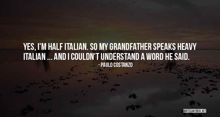 Concederer Quotes By Paulo Costanzo Concederer Quotes By Paulo Costanzo
