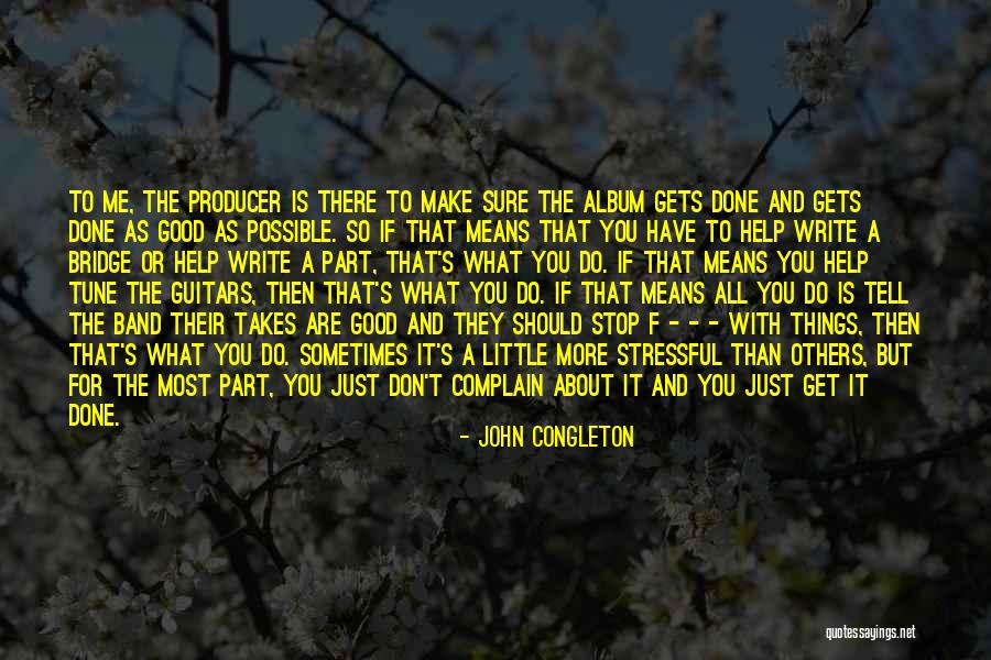 Concedida U Quotes By John Congleton Concedida U Quotes By John Congleton