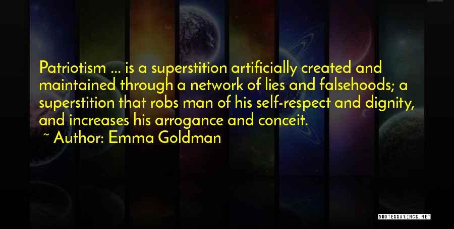 Conceit And Arrogance Quotes By Emma Goldman