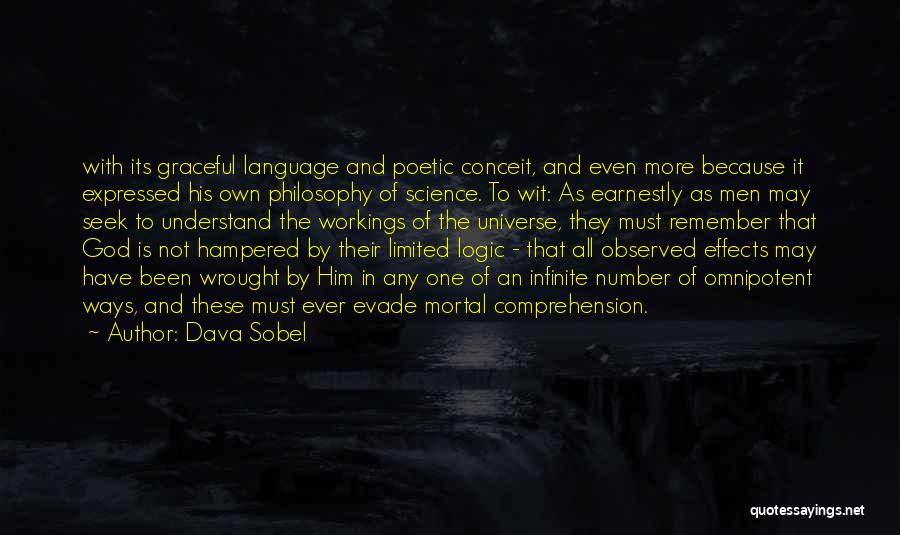 Conceit Quotes By Dava Sobel