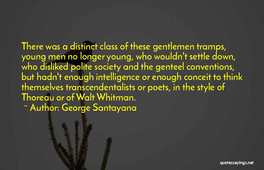 Conceit Quotes By George Santayana