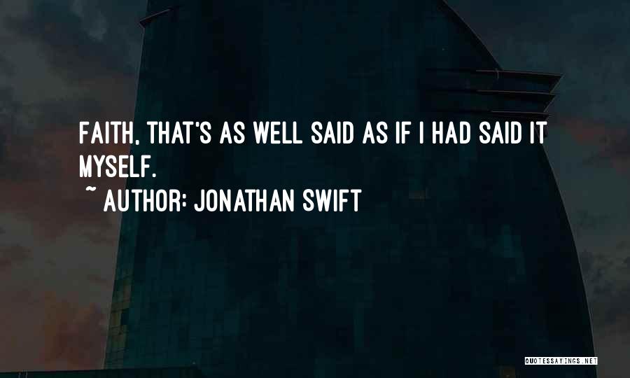 Conceited Quotes By Jonathan Swift