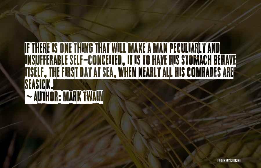 Conceited Quotes By Mark Twain