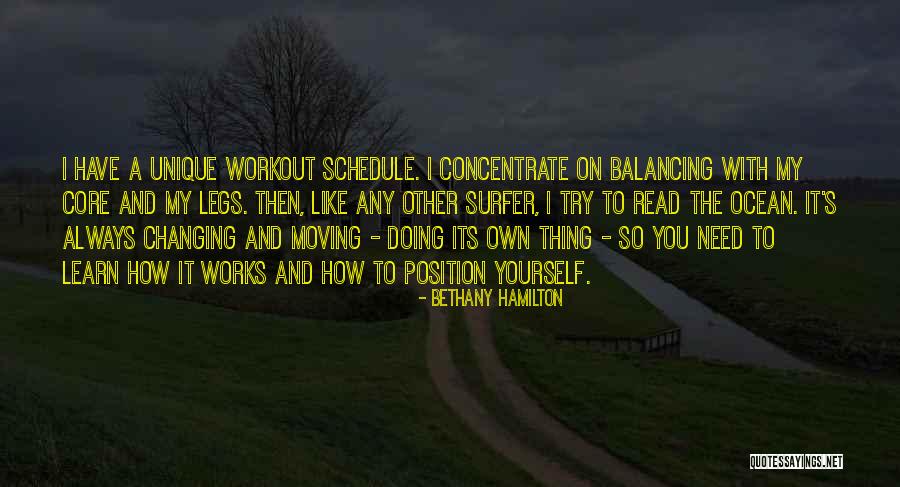 Concentrate On You Quotes By Bethany Hamilton Concentrate On You Quotes By Bethany Hamilton
