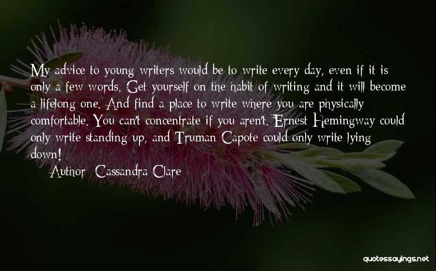 Concentrate On Yourself Quotes By Cassandra Clare